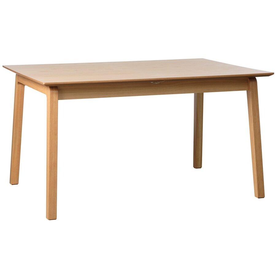 Bari Uitschuifbare Eettafel 140 -200 cm Naturel Eiken Bari Uitschuifbare Eettafel 140 -200 cm Naturel Eiken