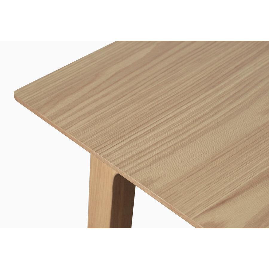 Bari Uitschuifbare Eettafel 140 -200 cm Naturel Eiken Bari Uitschuifbare Eettafel 140 -200 cm Naturel Eiken