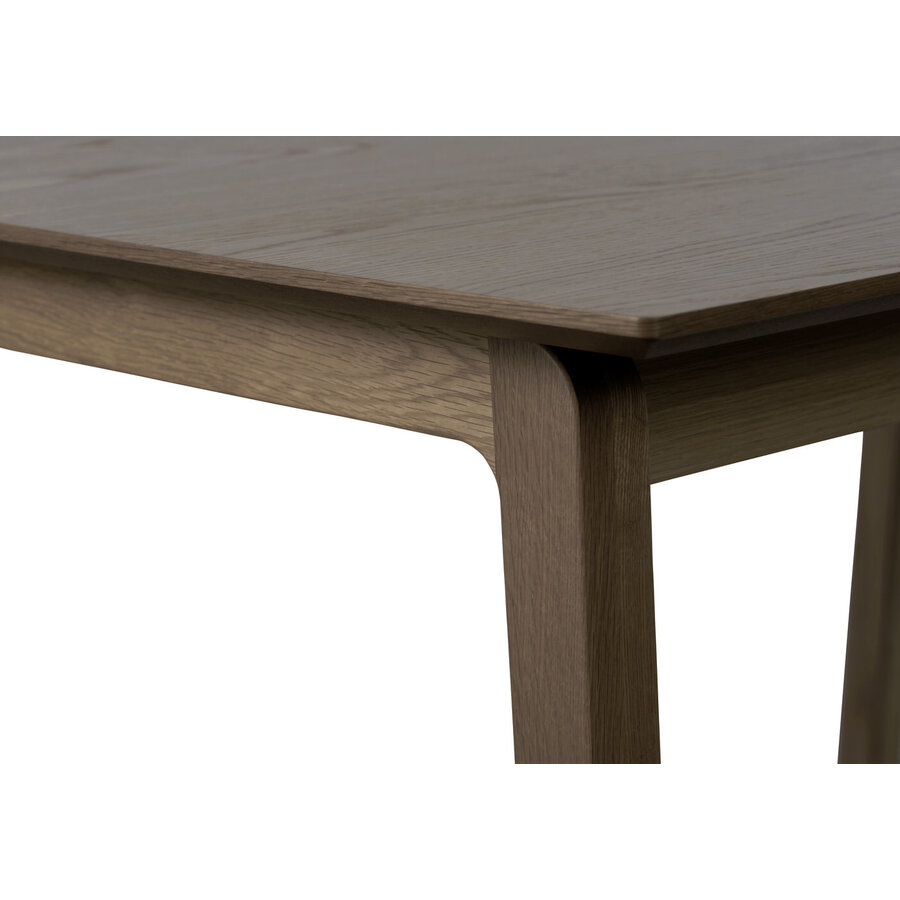 Bari Uitschuifbare Eettafel 140 -200 cm Gerookt Eiken Bari Uitschuifbare Eettafel 140 -200 cm Gerookt Eiken