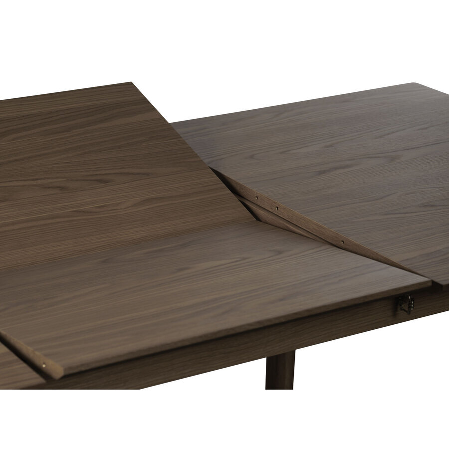 Bari Uitschuifbare Eettafel 140 -200 cm Gerookt Eiken Bari Uitschuifbare Eettafel 140 -200 cm Gerookt Eiken