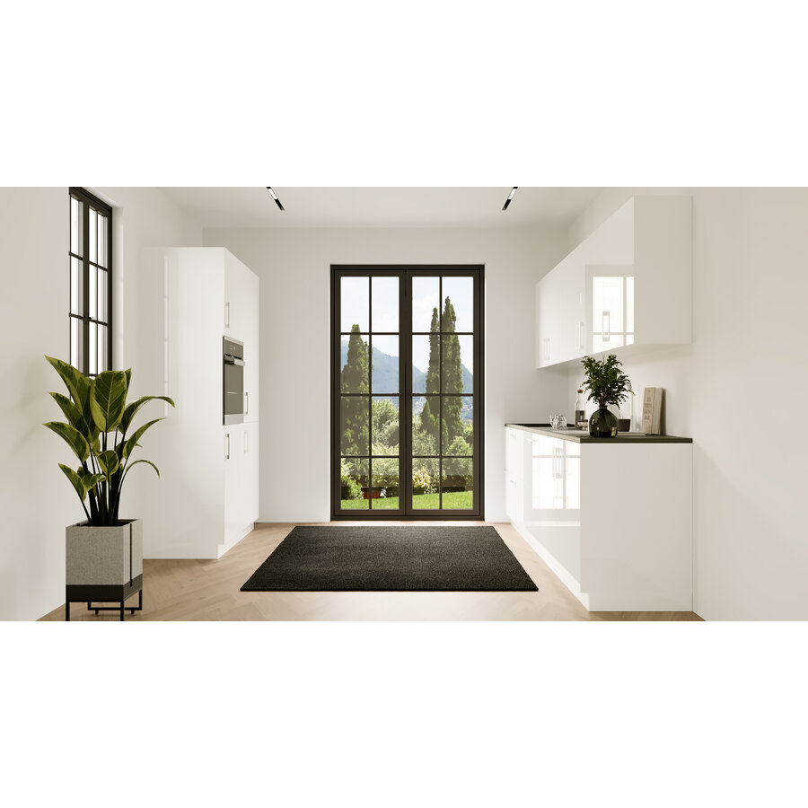 Eco Mint Parallel Keuken Hoogglans Alpine Wit Eco Mint Parallel Keuken Hoogglans Alpine Wit