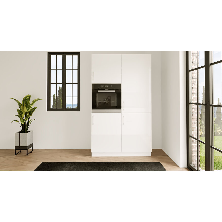 Eco Mint Parallel Keuken Hoogglans Alpine Wit Eco Mint Parallel Keuken Hoogglans Alpine Wit