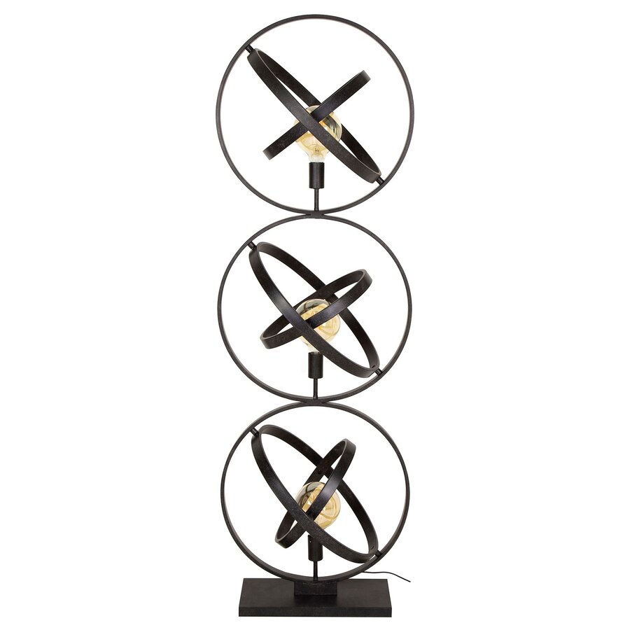 Galaxy Artic Zwart Vloerlamp 3L Galaxy Artic Zwart Vloerlamp 3L