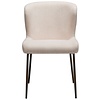 Glam Creools Roze Bouclé Eetkamerstoel