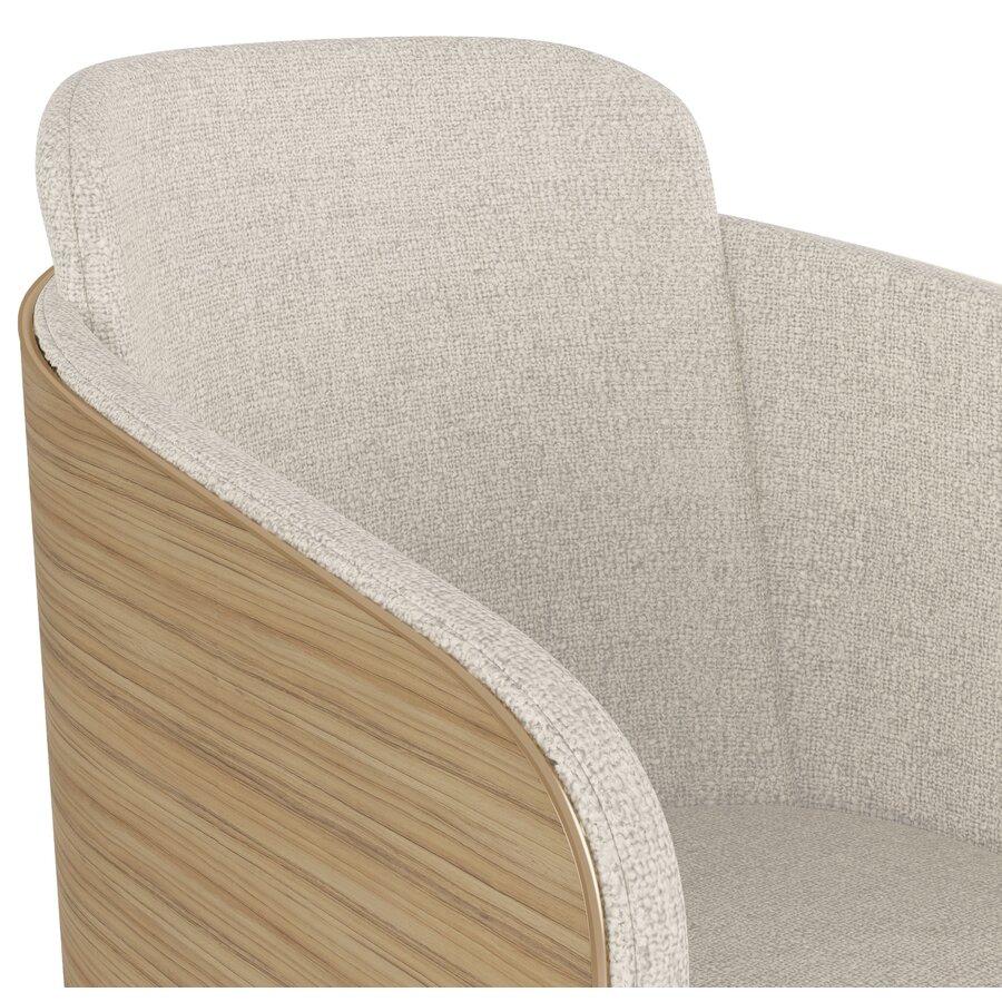 San Francisco Eiken Bureaustoel