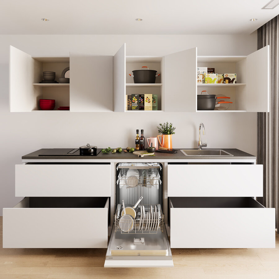 Turin Gyros Parallel Keuken Alpine Wit Turin Gyros Parallel Keuken Alpine Wit