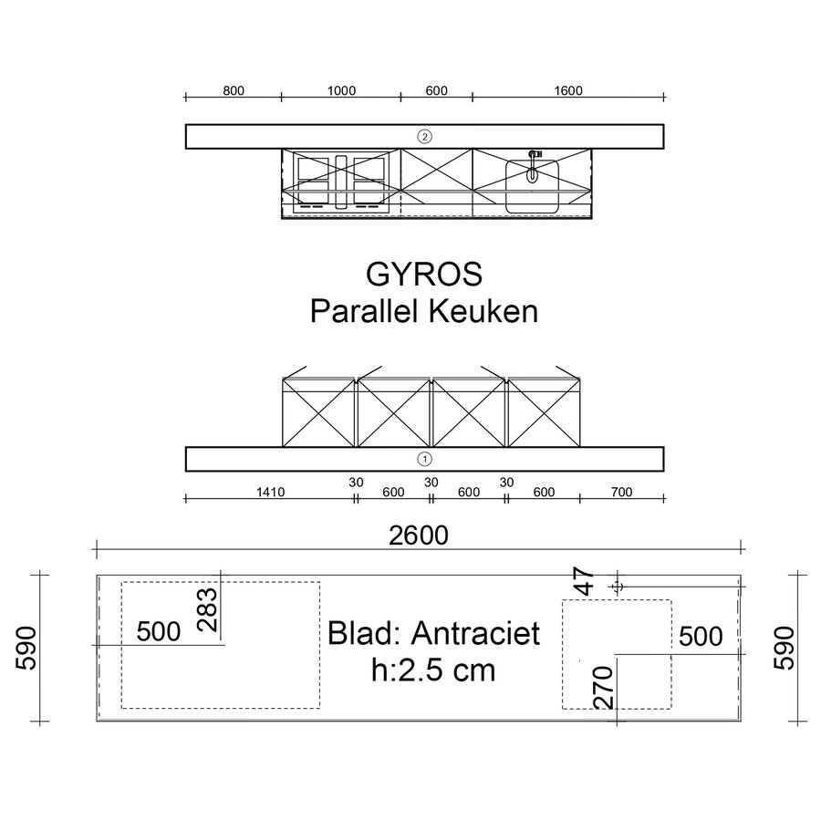 Eco Gyros Parallel Keuken Hoogglans Alpine Wit Eco Gyros Parallel Keuken Hoogglans Alpine Wit