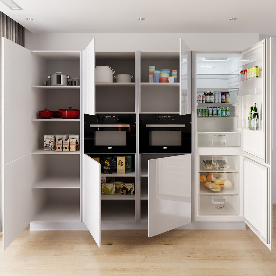 Eco Gyros Parallel Keuken Hoogglans Alpine Wit Eco Gyros Parallel Keuken Hoogglans Alpine Wit