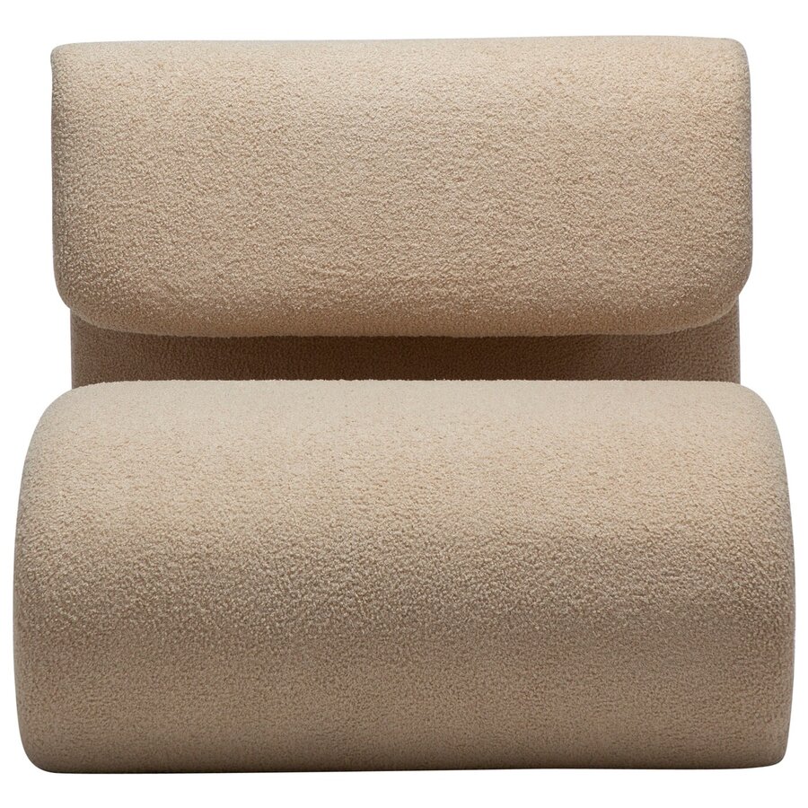 Dubna Loungestoel Amandel Bouclé Dubna Loungestoel Amandel Bouclé