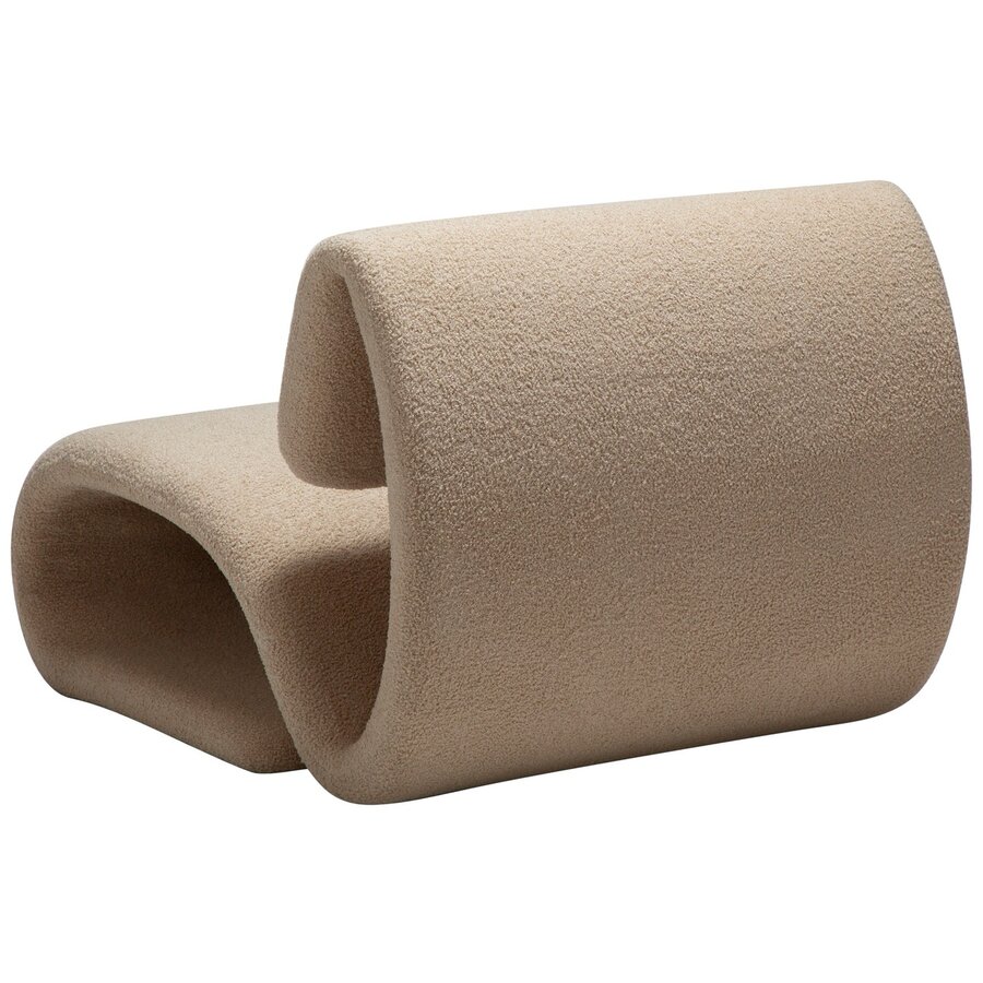 Dubna Loungestoel Amandel Bouclé Dubna Loungestoel Amandel Bouclé