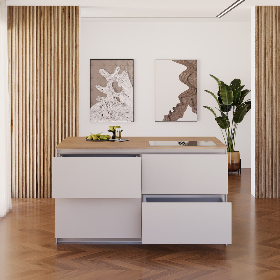 Turin Citrus Eiland Keuken Cashmere Turin Citrus Eiland Keuken Cashmere