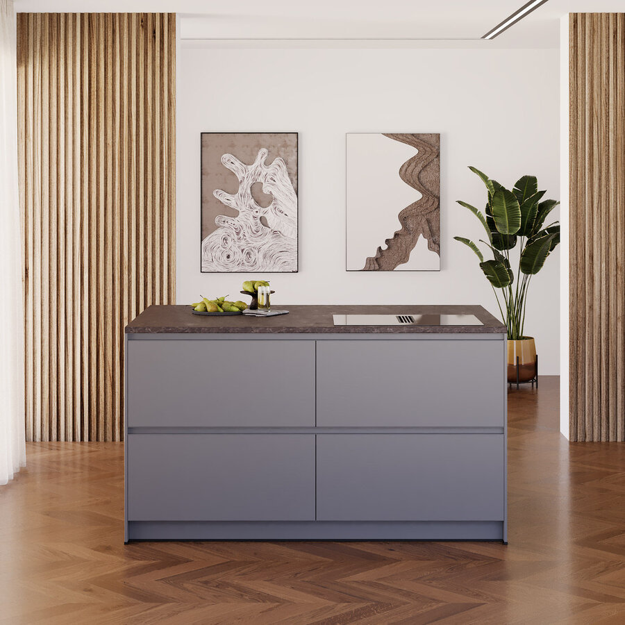 Turin Citrus Eiland Keuken Grafiet Turin Citrus Eiland Keuken Grafiet