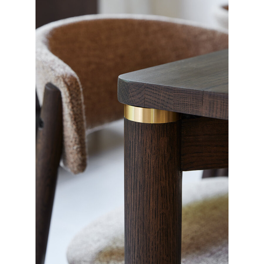 Arun Espresso Bruin Eettafel 180 x 95 cm Arun Espresso Bruin Eettafel 180 x 95 cm