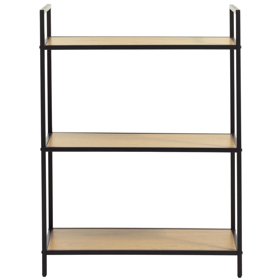 Altino H88 Boekenkast Eiken / Zwart Altino H88 Boekenkast Eiken / Zwart