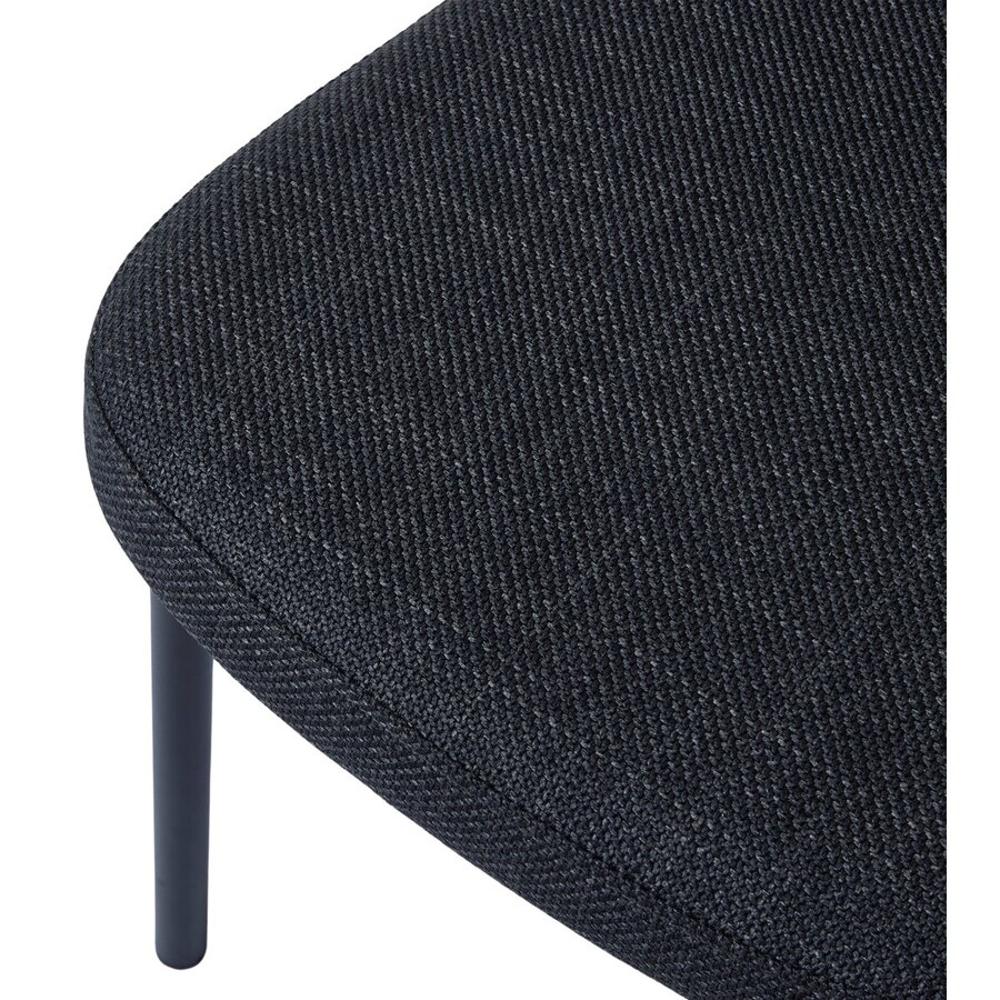 Fowler Donkergrijs Eetkamerstoel Fowler Donkergrijs Eetkamerstoel