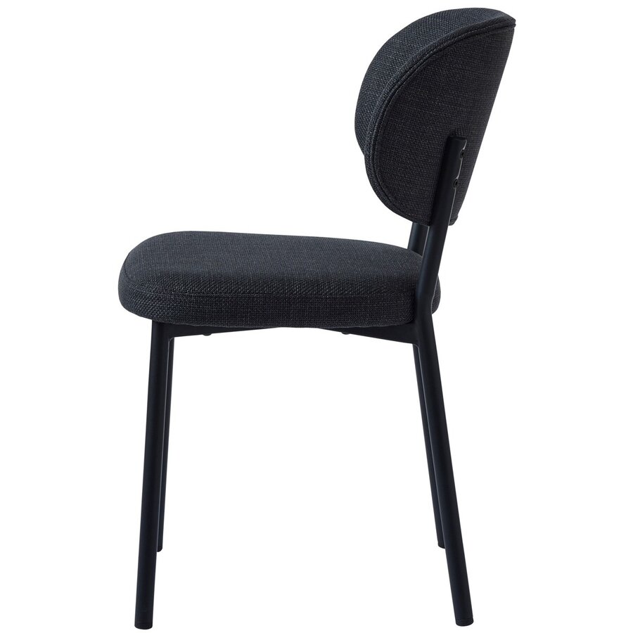 Fowler Donkergrijs Eetkamerstoel Fowler Donkergrijs Eetkamerstoel