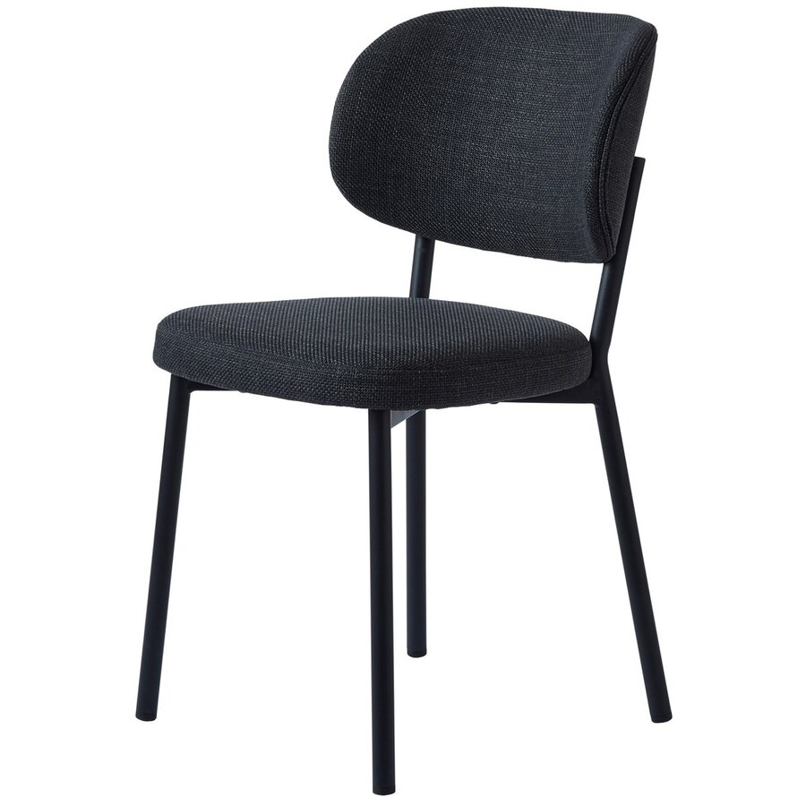 Fowler Donkergrijs Eetkamerstoel Fowler Donkergrijs Eetkamerstoel