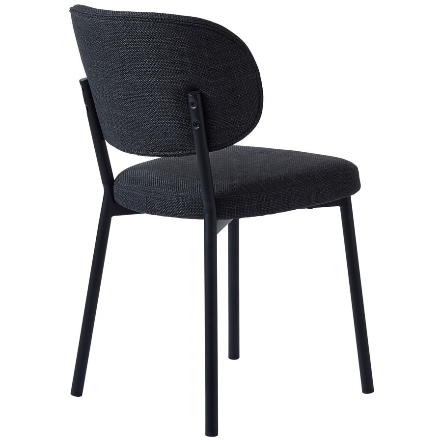 Fowler Donkergrijs Eetkamerstoel Fowler Donkergrijs Eetkamerstoel