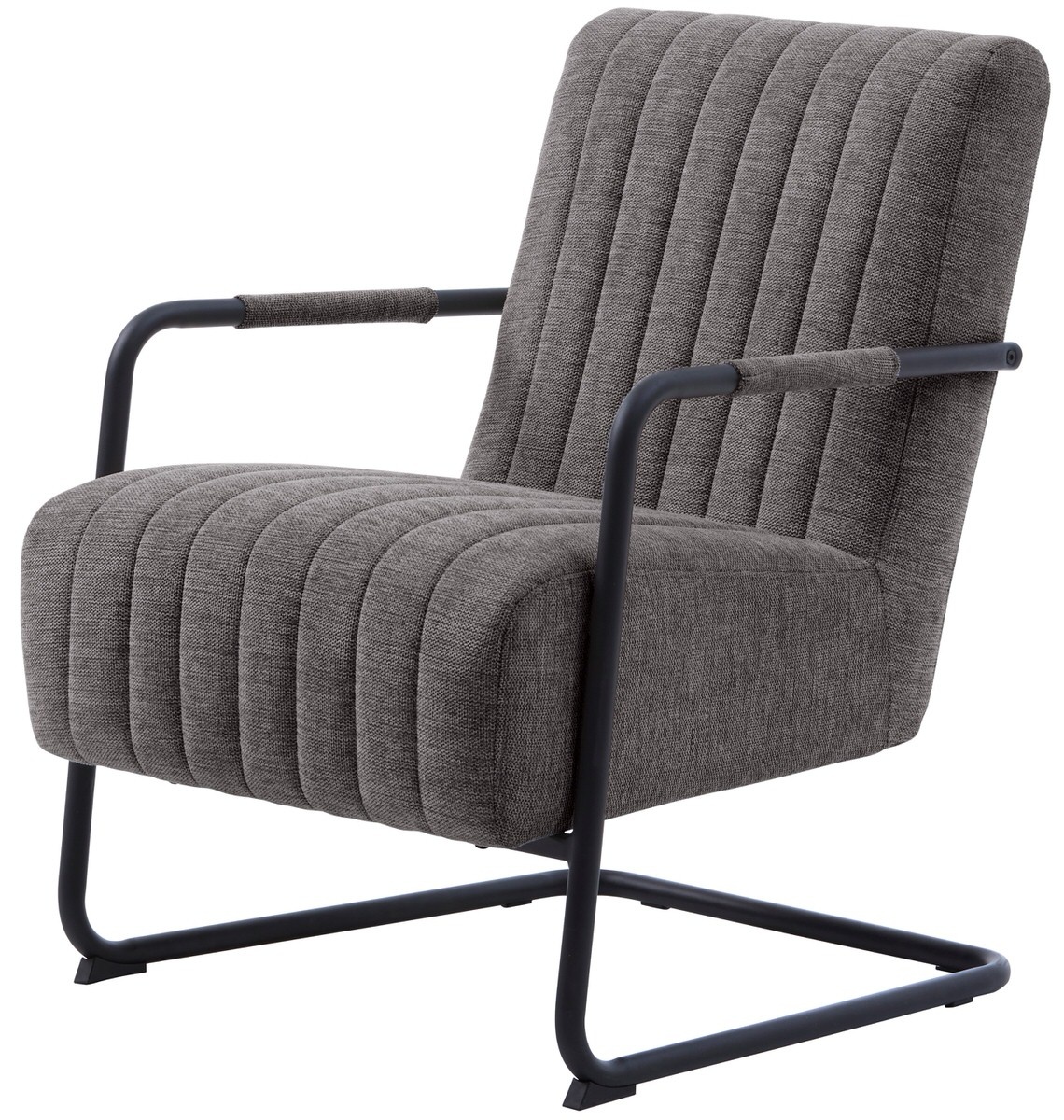 Hygge Interiors Trout Donkergrijs Loungestoel