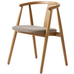 Hygge Interiors Relate Eetkamerstoel Eiken / Latte Hygge Interiors Relate Eetkamerstoel Eiken / Latte