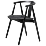 Hygge Interiors Relate Eetkamerstoel Zwart Eiken/Papieren Koord Hygge Interiors Relate Eetkamerstoel Zwart Eiken/Papieren Koord