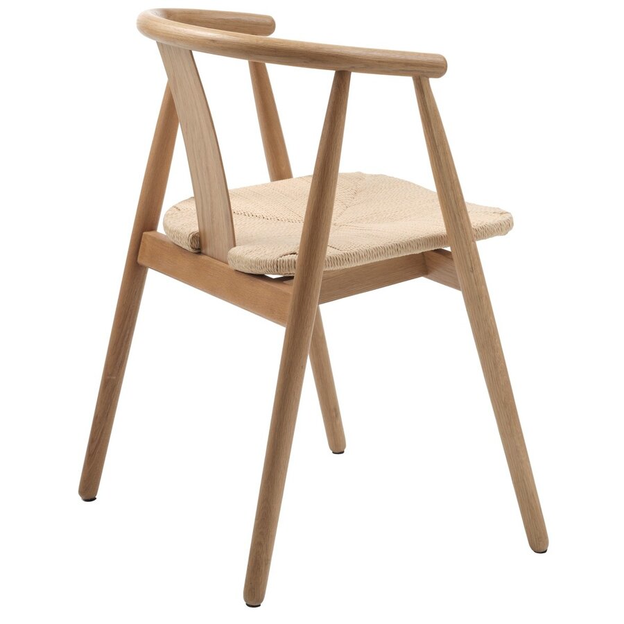 Relate Eetkamerstoel Eiken/Papieren Koord Relate Eetkamerstoel Eiken/Papieren Koord