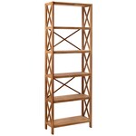 Hygge Interiors X-Shelf H198 cm Wandkast Eiken 6-Planken Hygge Interiors X-Shelf H198 cm Wandkast Eiken 6-Planken