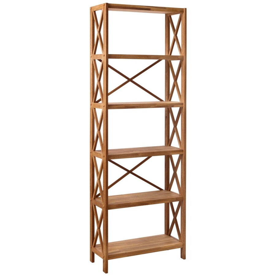 X-Shelf H198 cm Wandkast Eiken 6-Planken X-Shelf H198 cm Wandkast Eiken 6-Planken