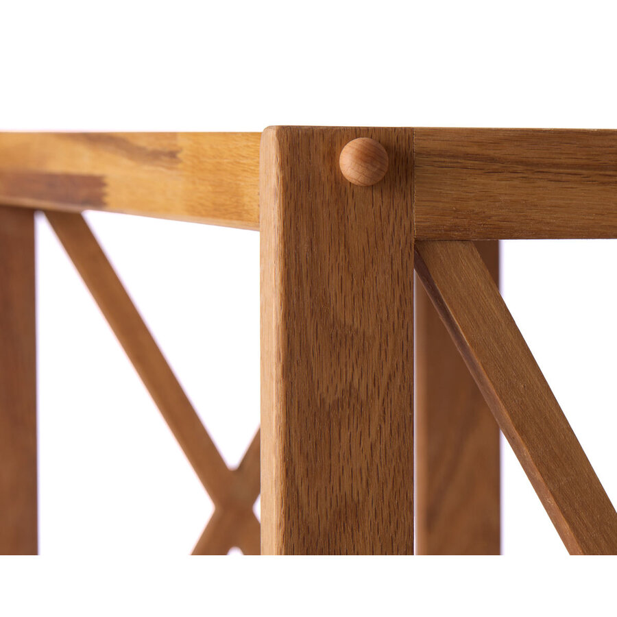 X-Shelf H87 cm Wandkast Eiken 3-Planken