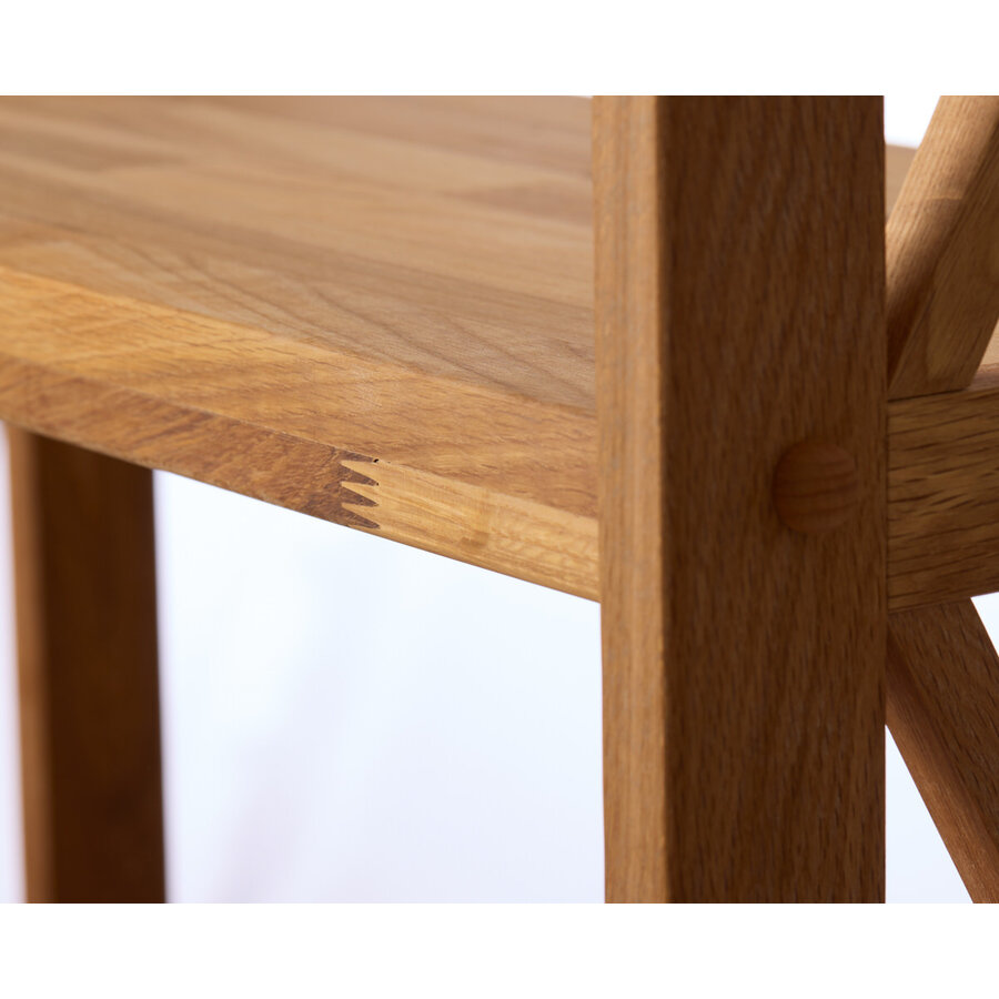 X-Shelf H87 cm Wandkast Eiken 3-Planken