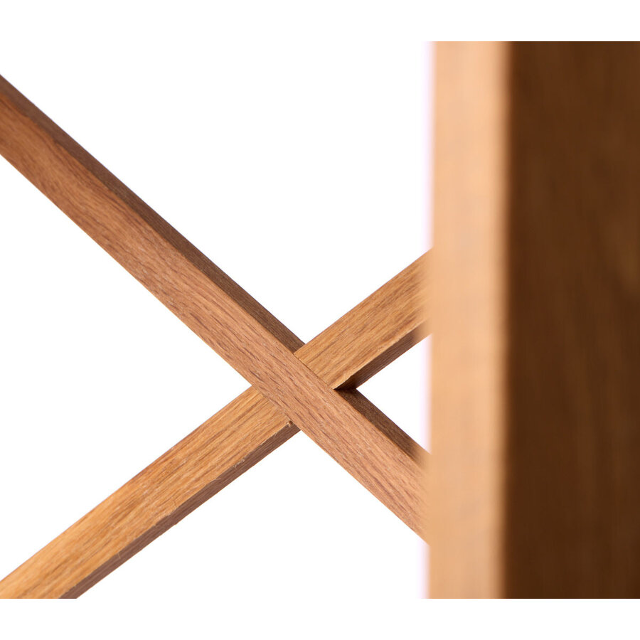 X-Shelf H87 cm Wandkast Eiken 3-Planken