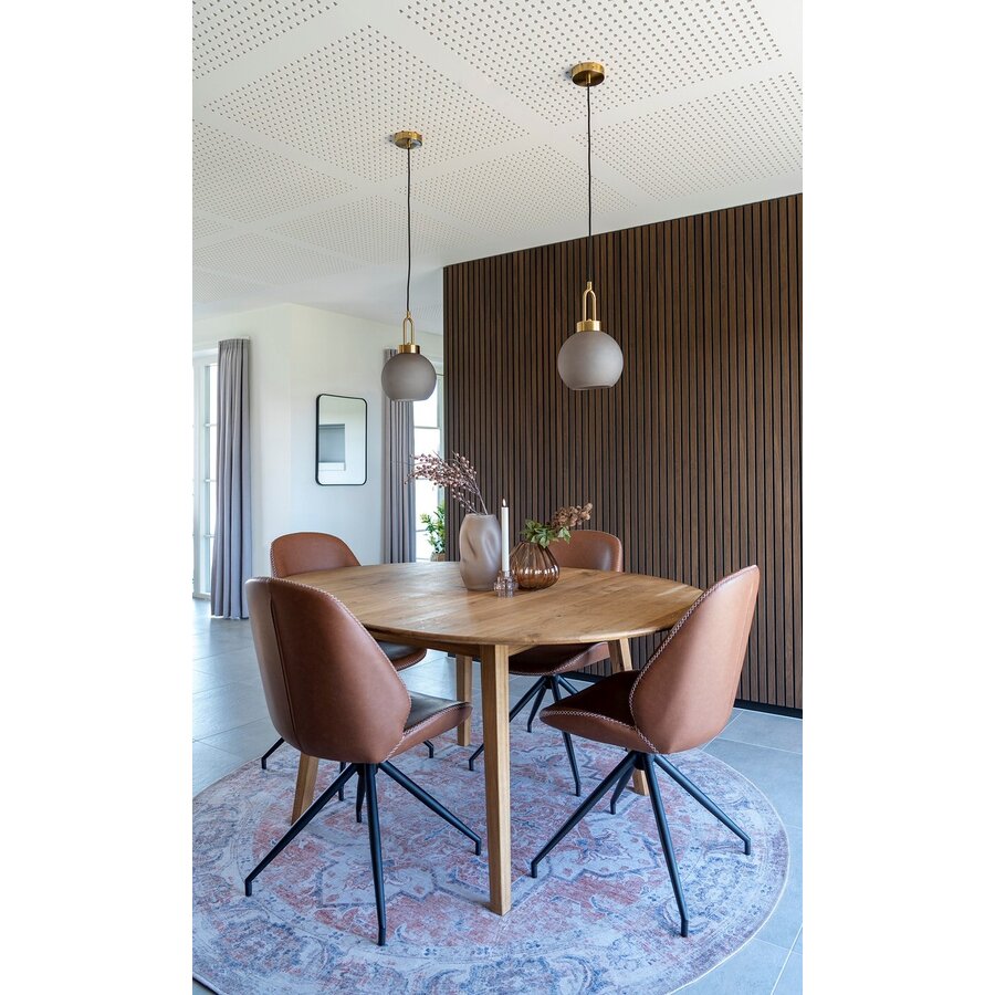 Monte Carlo Vintage Bruin Draaistoel Monte Carlo Vintage Bruin Draaistoel