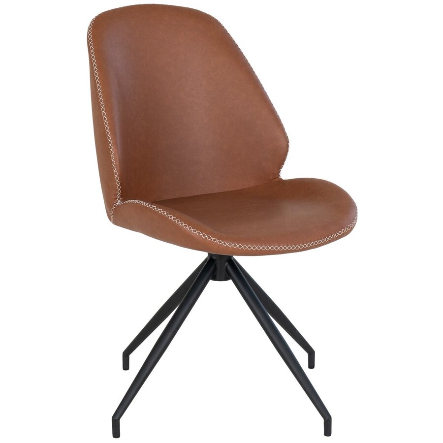 Monte Carlo Vintage Bruin Draaistoel Monte Carlo Vintage Bruin Draaistoel