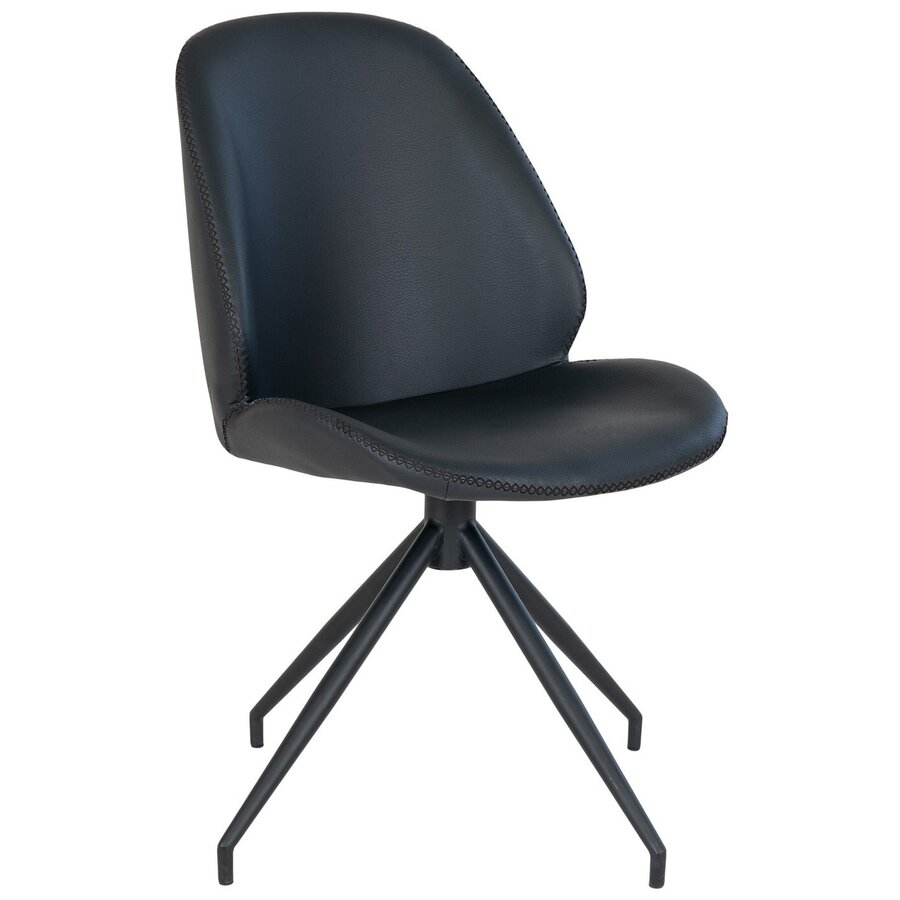 Monte Carlo Zwart Draaistoel Kunstleder Monte Carlo Zwart Draaistoel Kunstleder