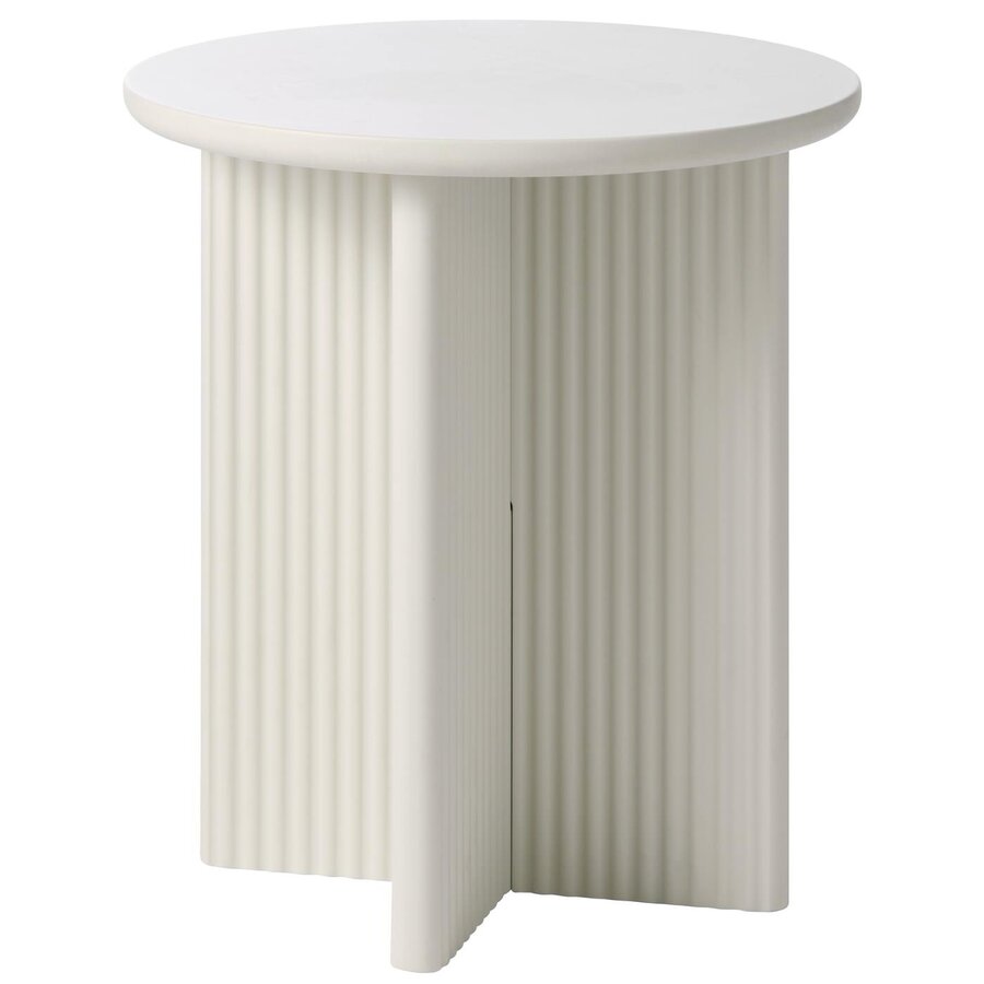 Palma Greige Bijzettafel Rond Ø50 cm Palma Greige Bijzettafel Rond Ø50 cm