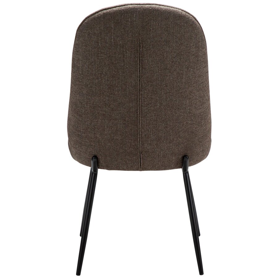 Utopia Bruin Bouclé Eetkamerstoel Utopia Bruin Bouclé Eetkamerstoel