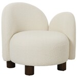 House Nordic Honolulu Wit Bouclé Loungestoel Rechts House Nordic Honolulu Wit Bouclé Loungestoel Rechts