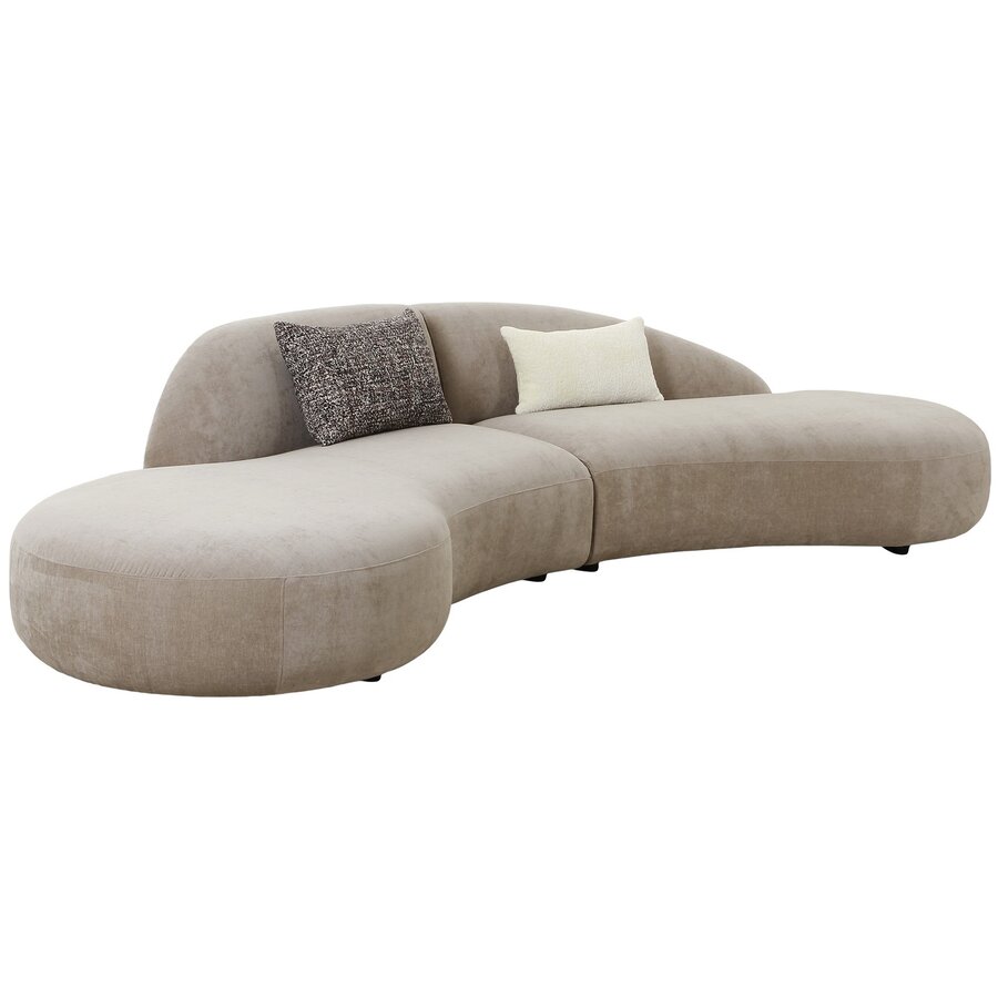 Venice Chenille Bank met Kussens Venice Chenille Bank met Kussens