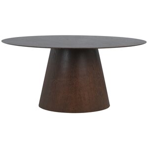 House Nordic Bolton Ovale Eettafel Walnoot 160 x 90 cm