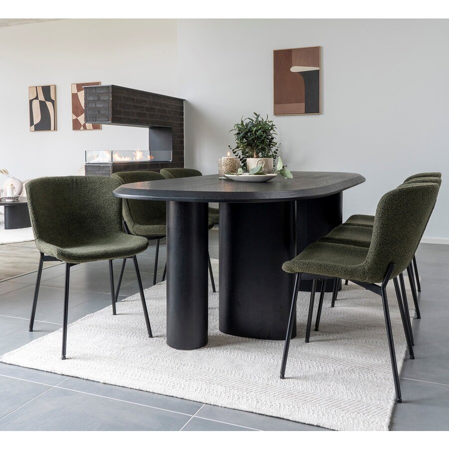 Tirano Organisch Eettafel Essenhout 220 x 100 cm Tirano Organisch Eettafel Essenhout 220 x 100 cm