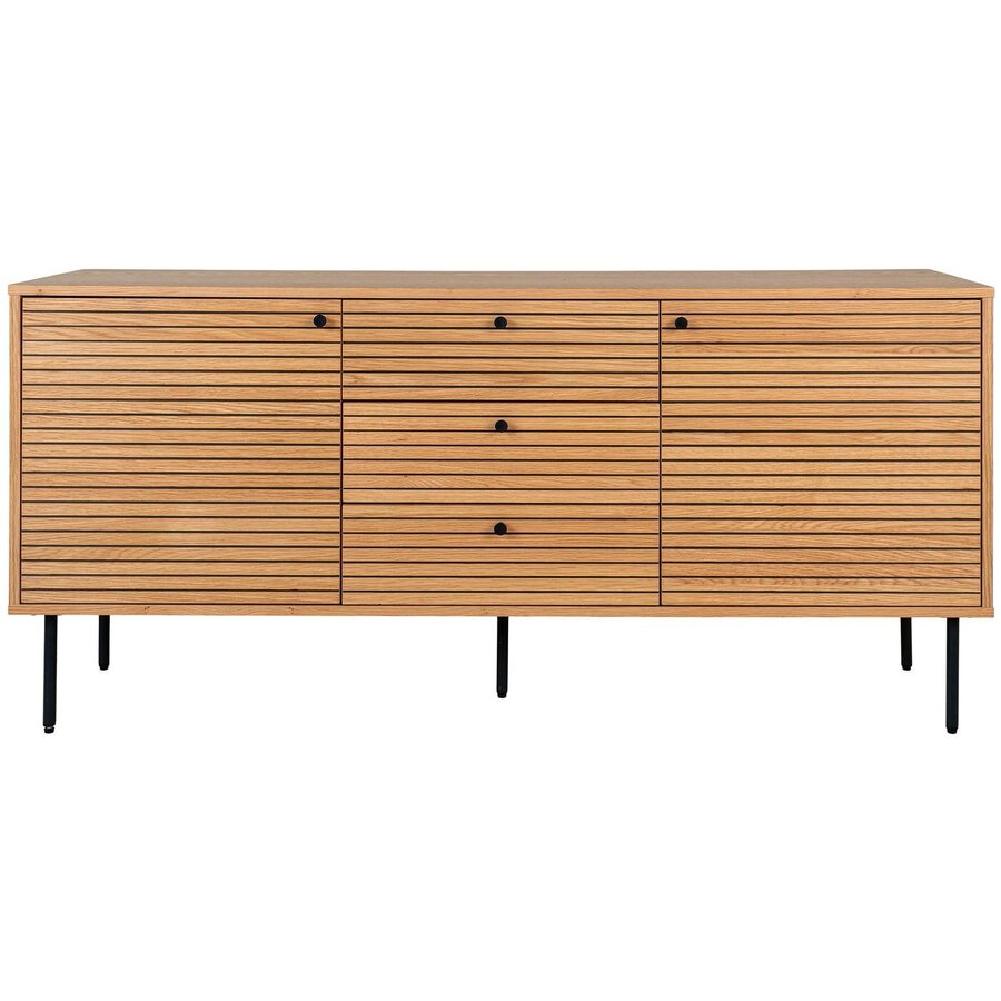 Kyoto Eiken Dressoir 2-Deuren 3-Lades Kyoto Eiken Dressoir 2-Deuren 3-Lades
