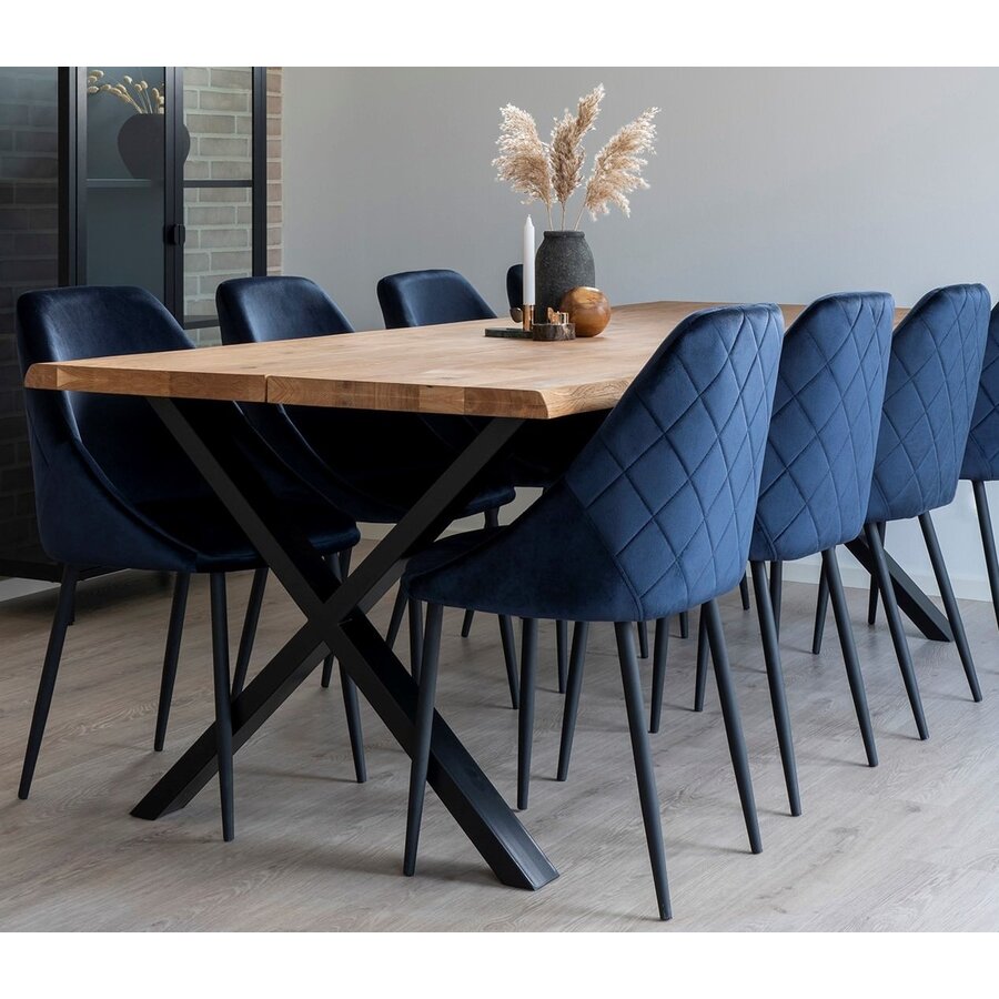 Toulon Eiken Eettafel 240 cm Toulon Eiken Eettafel 240 cm