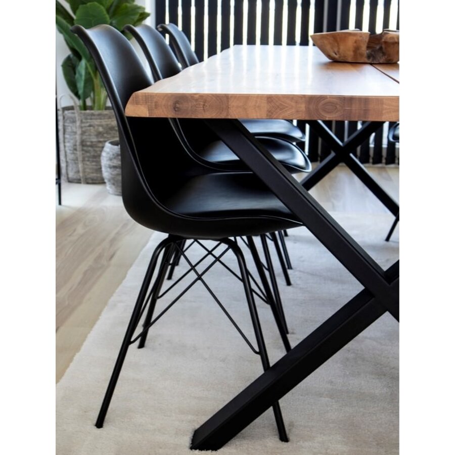 Toulon Eiken Eettafel 200 cm