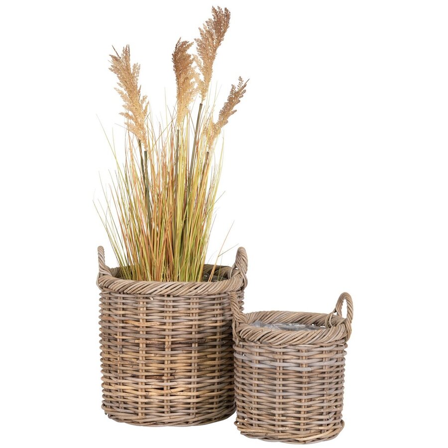 Gili Natural Kubu Rotan Manden Set van 2 Gili Natural Kubu Rotan Manden Set van 2