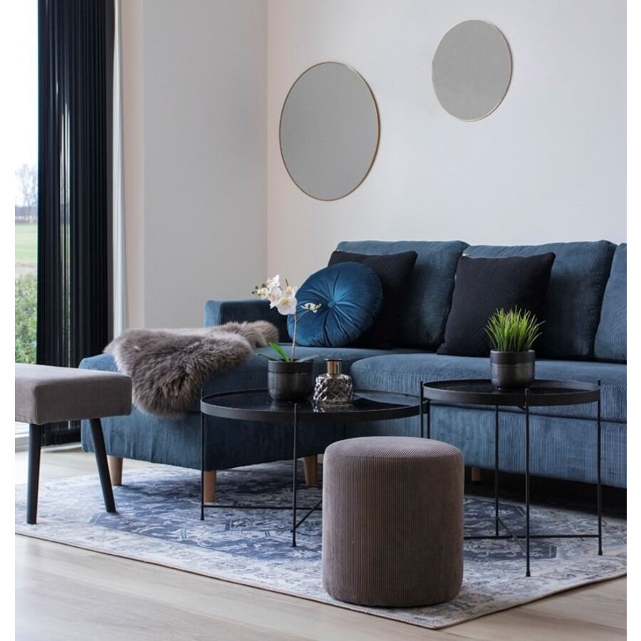 Jersey Ronde Spiegel Goud Ø40 cm Jersey Ronde Spiegel Goud Ø40 cm