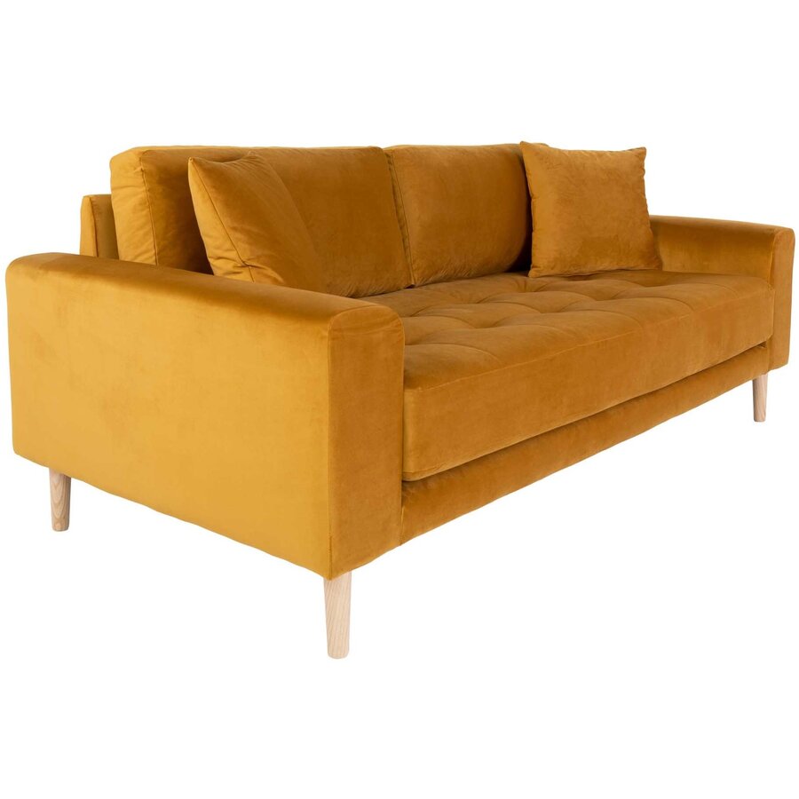 Lido Mosterd 2,5-Zits Bank Velvet Lido Mosterd 2,5-Zits Bank Velvet