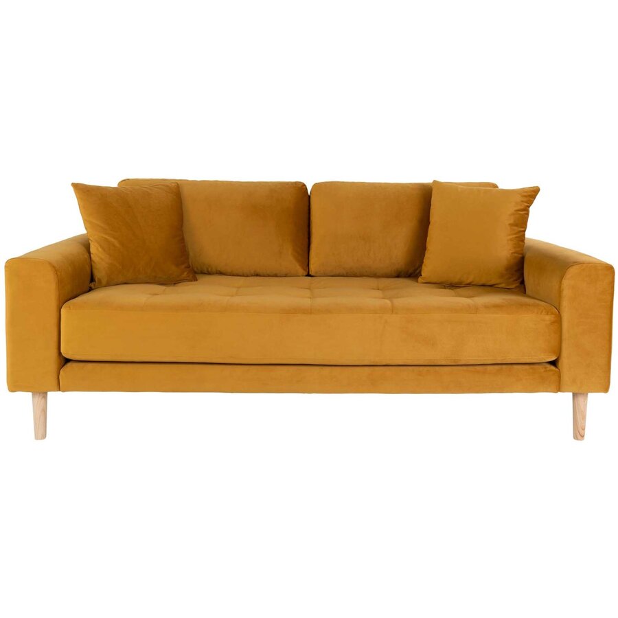 Lido Mosterd 2,5-Zits Bank Velvet Lido Mosterd 2,5-Zits Bank Velvet