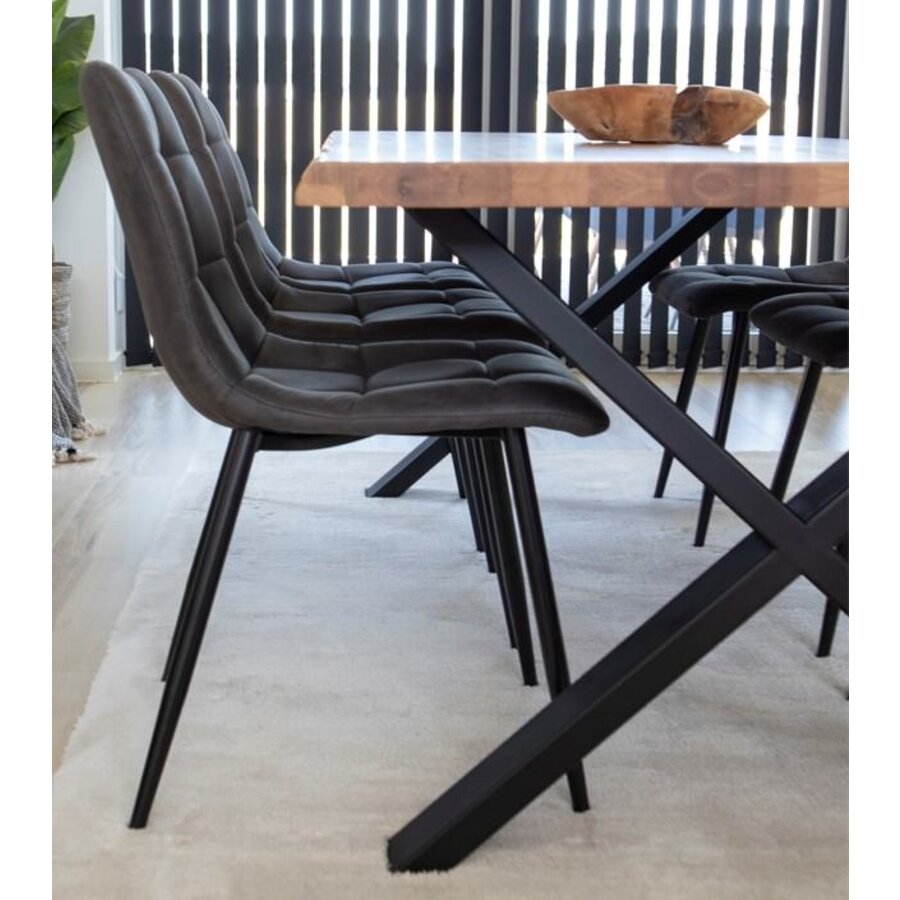 Toulon Eiken Eetkamer Set 200 cm Toulon Eiken Eetkamer Set 200 cm