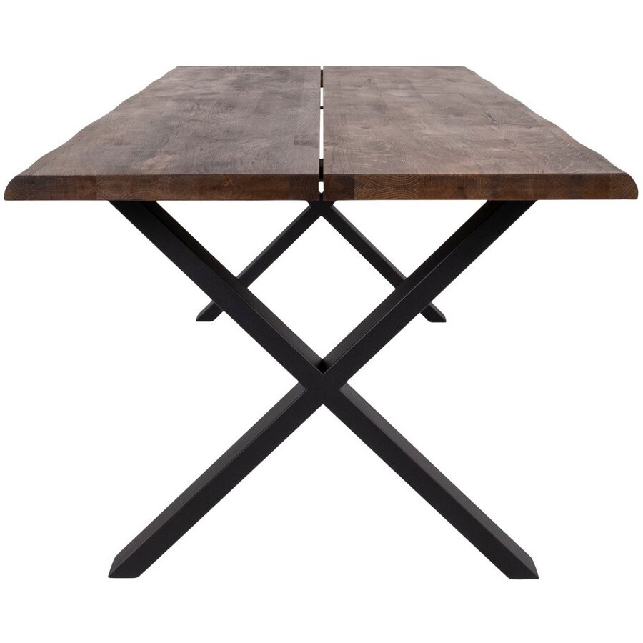 Toulon Gerookt Eiken Eettafel 200 cm Toulon Gerookt Eiken Eettafel 200 cm