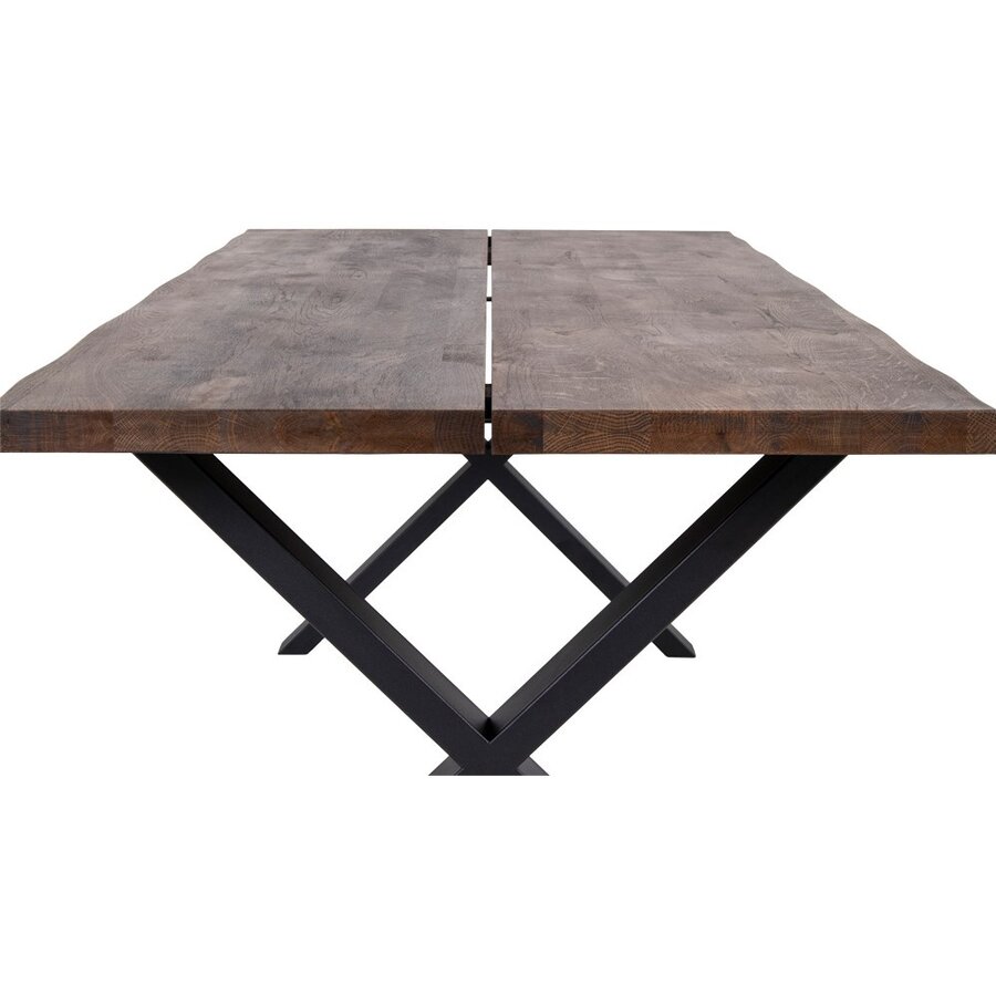 Toulon Gerookt Eiken Eettafel 200 cm Toulon Gerookt Eiken Eettafel 200 cm